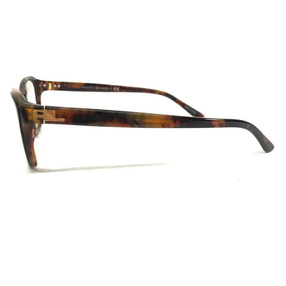 Ralph Lauren Eyeglasses Frames RL6160 5260 Black Brown Tortoise Gold 53-16-140